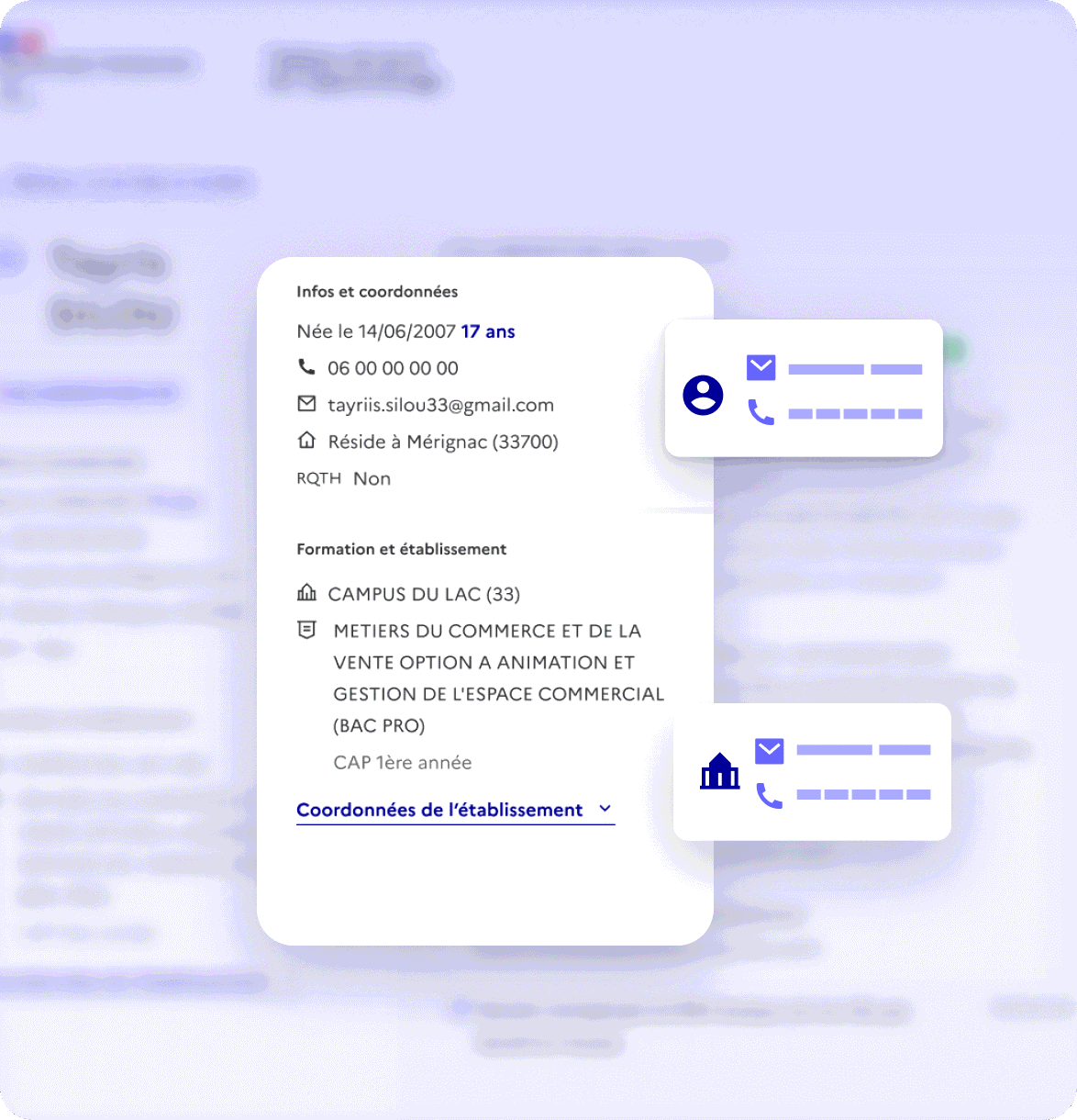 Aperçu du Tableau de bord pour les Missions Locales